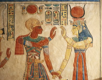 Égypte, Louxor, Thèbes antique, Vallée des Reines, tombeau d