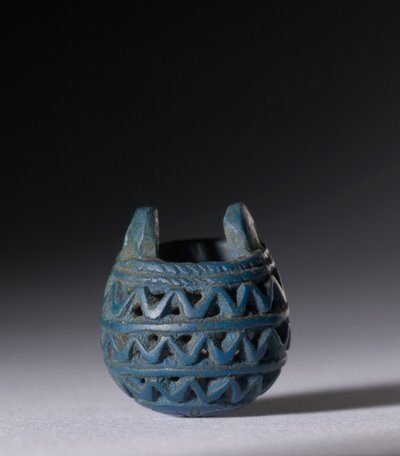 Modèle de panier comme amulette, vers 1069-945 av. J.-C. - Egyptian 21st Dynasty