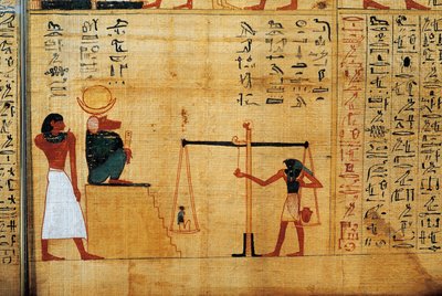 Papyrus mythologique d