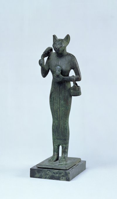 Statuette de la déesse Bastet, Troisième Période Intermédiaire - Egyptian 25th Dynasty