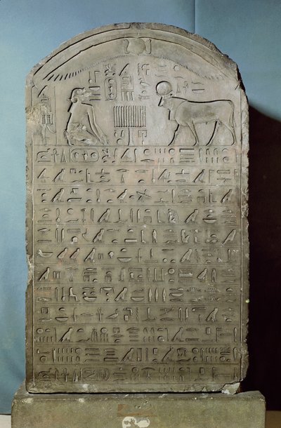 Stèle commémorant l