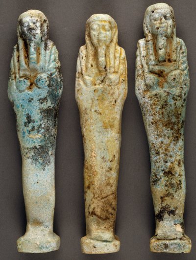 Ouchebtis, tombe de Ba Disit, tombe du gouverneur - Egyptian 26th Dynasty