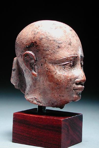 Tête masculine, c.350 av. J.-C. - Egyptian 30th Dynasty