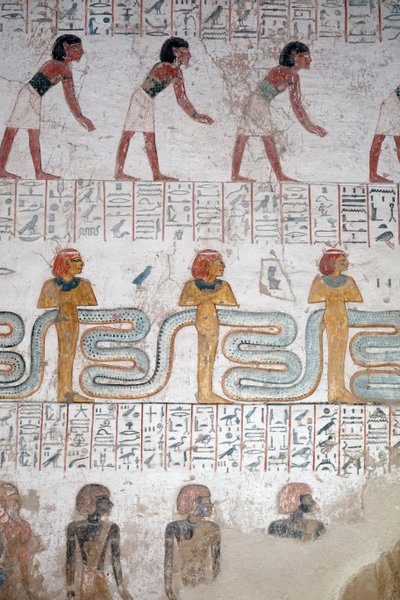 Esclaves noirs nubien, tombe de Ramsès IX, Louxor - Egyptian Egyptian