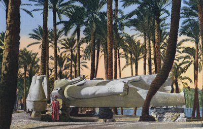 Le Caire, Statue de Menphis - Egyptian Photographer