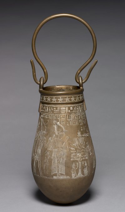 Situle décorée, 305-30 av. J.-C. - Egyptian Ptolemaic Period
