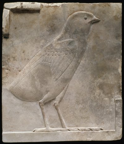 Plaque en relief représentant un poussin, vers 330-305 av. J.-C. - Egyptian Ptolemaic Period