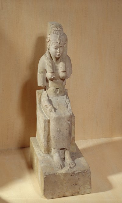 Statue de la déesse Rattawy, de Medamud - Egyptian Ptolemaic Period