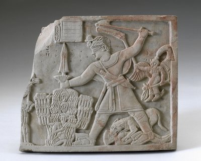 Prince Arikankharer tuant ses ennemis, Méroé - Egyptian School