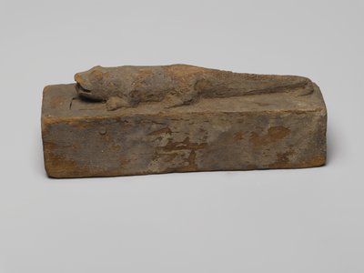 Petit cercueil pour un crocodile, 664-332 av. J.-C. - Egyptian School