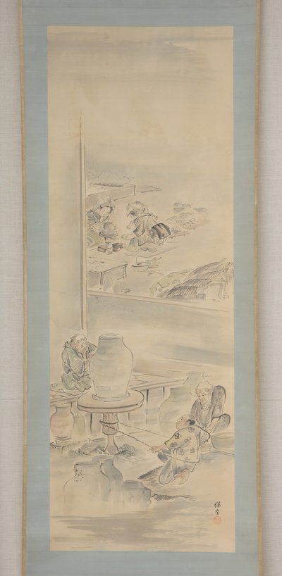 Fabrication de céramiques, première moitié du 19ème siècle - Eiraku Hozen