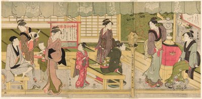 La pièce avant du Naniwaya - Eishōsai Chōki