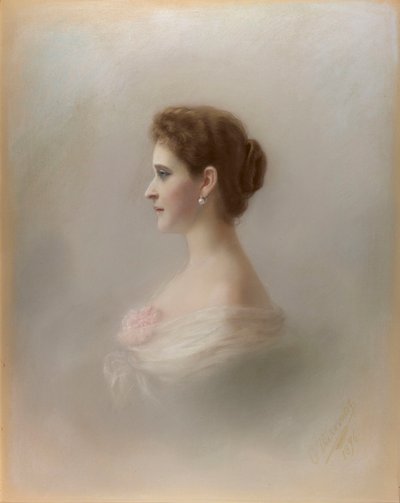 Portrait de la grande-duchesse Élisabeth Féodorovna, princesse Élisabeth de Hesse et du Rhin - Ekaterina Ieronimovna Viskovatova