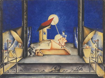 Décor de scène pour l