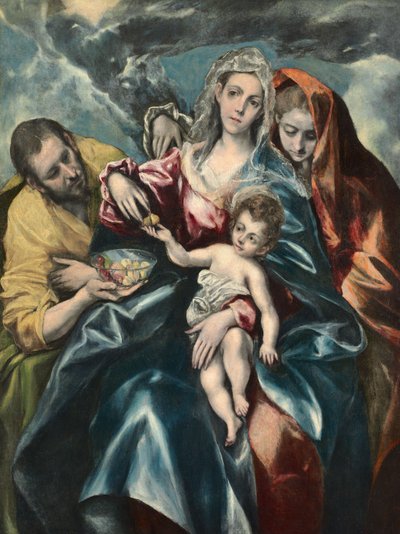La Sainte Famille avec Marie-Madeleine, vers 1590-95 - El Greco