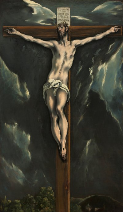 Le Christ en croix, c.1600-10 - El Greco