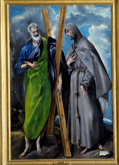 Portrait de Saint André et Saint François d