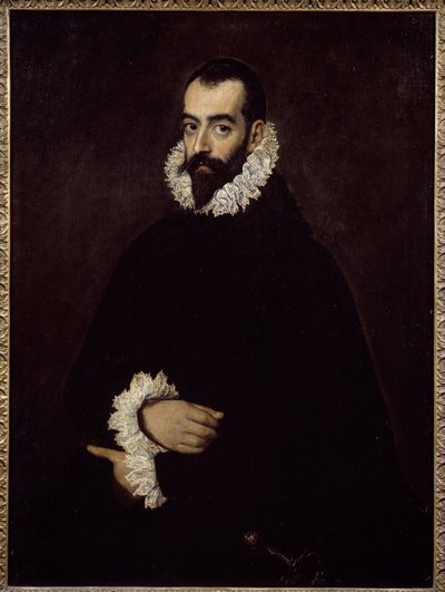 Portrait présumé du duc de Benavente Peinture par Domenikos Theotokopoulos dit El Greco (1541-1614) - El Greco