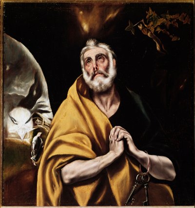 Les Larmes de Saint Pierre - El Greco