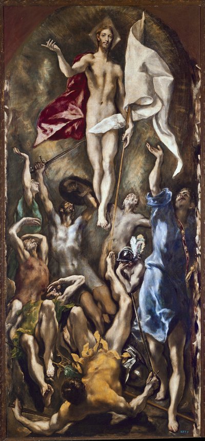 La résurrection du Christ - El Greco