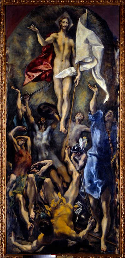 La résurrection du Christ - El Greco