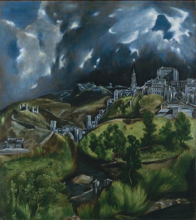 Vue de Tolède, vers 1597-99 - El Greco