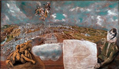 Vue de la ville de Tolède - El Greco
