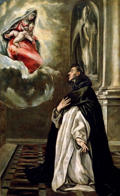 Vision de Saint Hyacinthe - El Greco