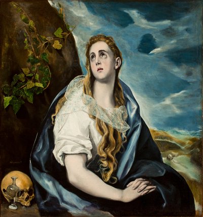 La Madeleine repentante - El Greco