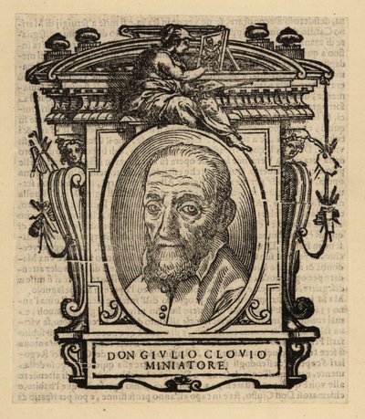 Portrait de Giorgio Giulio Clovio, enlumineur, miniaturiste et peintre né en Croatie, actif en Italie de la Renaissance - El Domenico (after) Greco