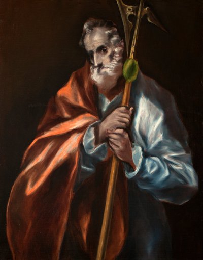 Espagnol : San Judas Tadeo Apôtre St Thaddeus (Jude) - El Greco