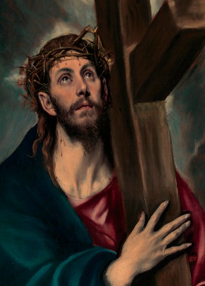 Le Christ portant la croix











 détail - El Greco