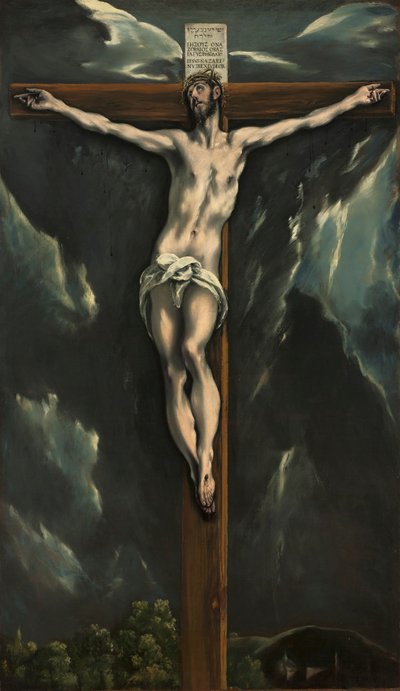 Christ sur la croix - El Greco