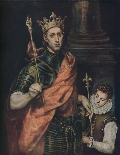 Der Heilige Ludwig, Saint Louis - El Greco