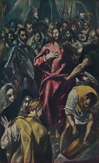 Espolio Entkleidung Christi., Le dépouillement du Christ, vers 1577-1579, 1938 - El Greco