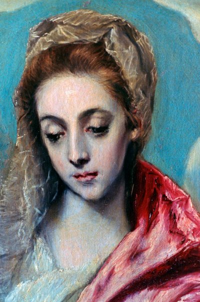 Sainte Famille avec Sainte Anne (détail), vers 1590-1595 - El Greco