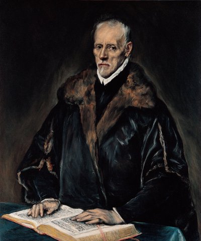 Portrait du Dr Francisco de Pisa - El Greco