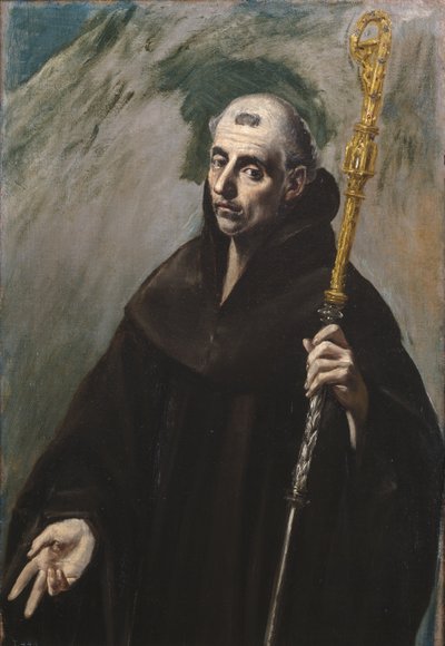 Saint Benoît de Nursie, 1577-1579 - El Greco