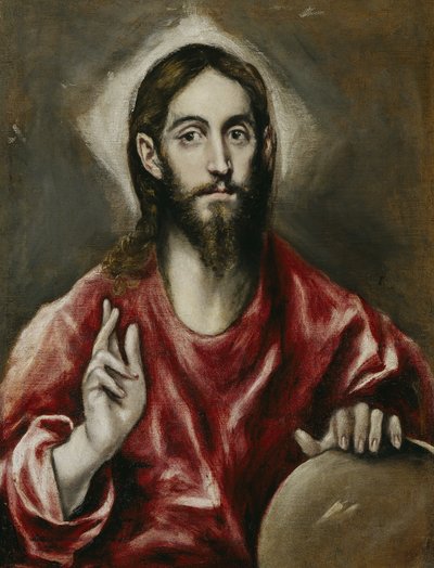 Salvator Mundi Sauveur du Monde, 1608-1614 - El Greco