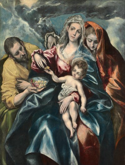 La Sainte Famille avec Marie-Madeleine, vers 1590-1595 - El Greco