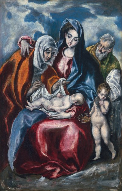 La Sainte Famille avec Sainte Anne et l