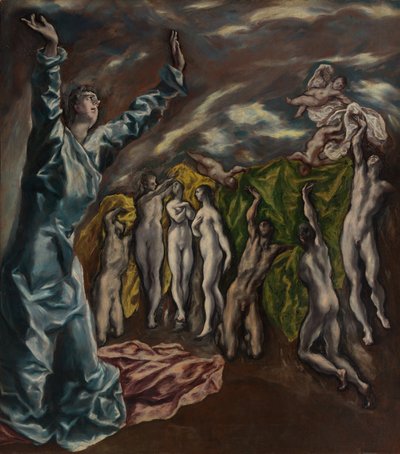 La Vision de Saint Jean, vers 1608-14 - El Greco