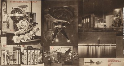 URSS. Catalogue du pavillon soviétique à l