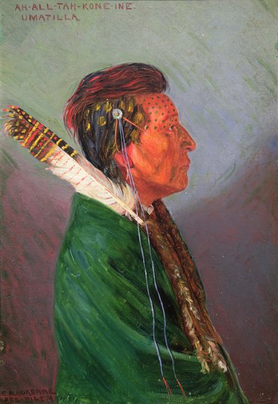 Ah-all-tah-kone-ine (huile sur toile) - Elbridge Ayer Burbank