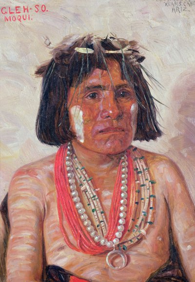 Gleh-so (huile sur toile) - Elbridge Ayer Burbank