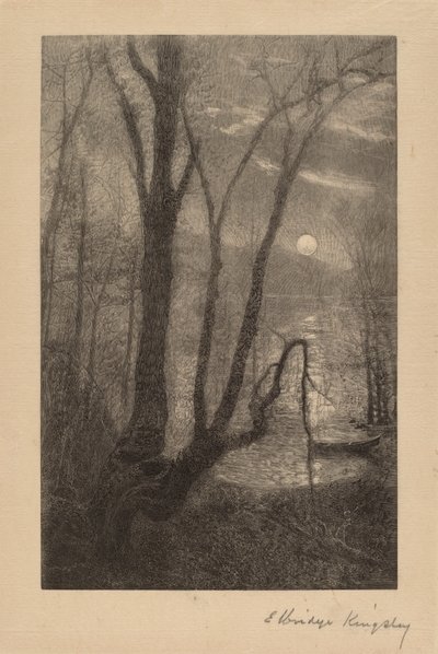 Été au bord du lac - Elbridge Kingsley