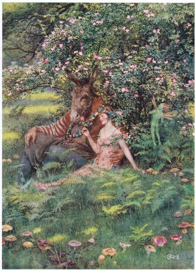 Bottom et Titania : "Viens t