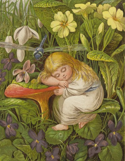 Mais il était seulement plongé dans un rêve de délice - Eleanor Fortescue Brickdale