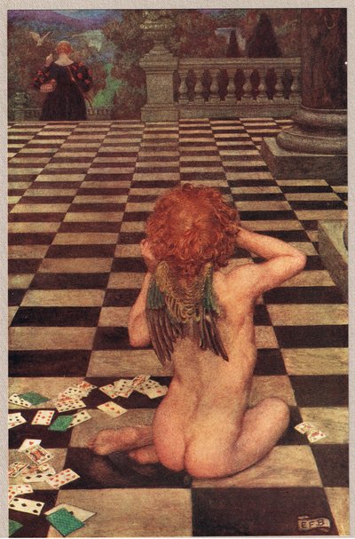 Cupidon et Campaspe, illustration de 