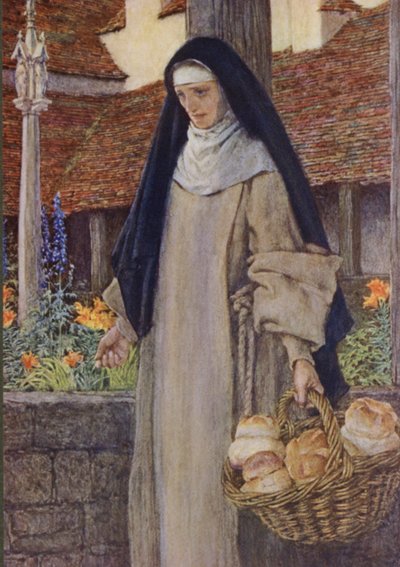 Illustration pour Idylls Of The King par Alfred Lord Tennyson - Eleanor Fortescue Brickdale